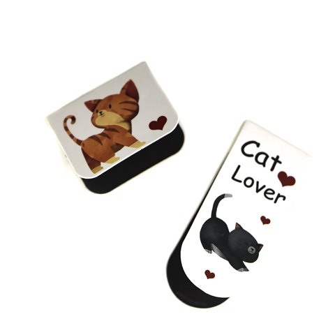 Cat-Magnetic-Bookmark