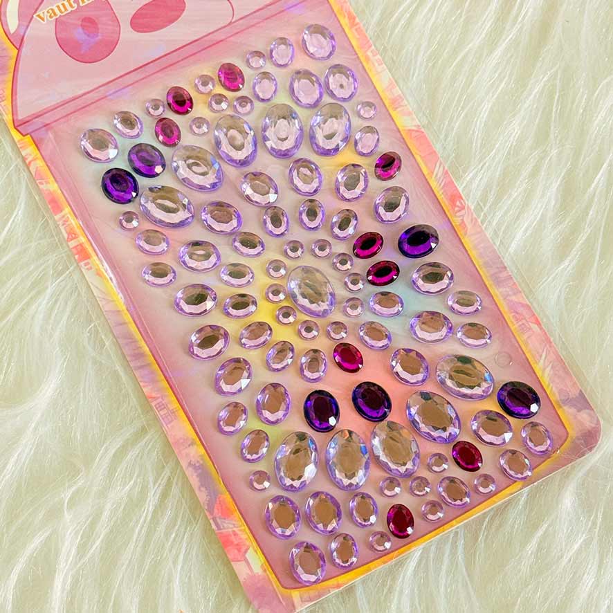Jewel-sticker-colorful