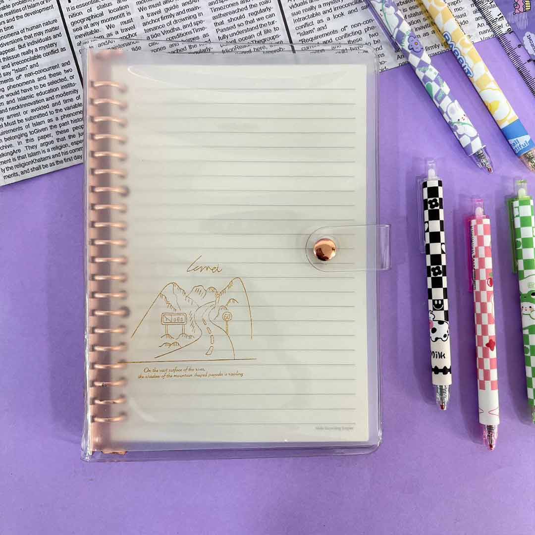 A5-transparent-binder