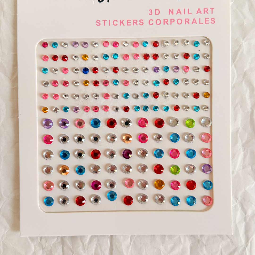 Jewel-sticker-colorful