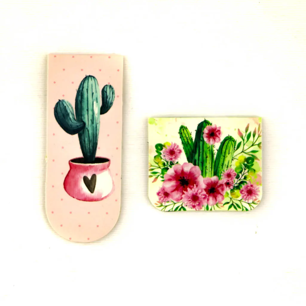 Cactus-magnetic-bookmark 