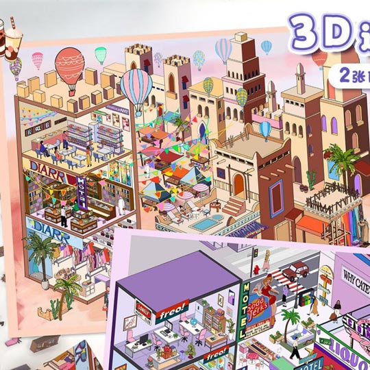 decoration-sticker-3D