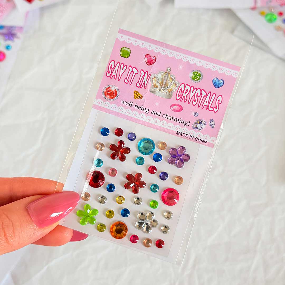 Jewel-sticker-colorful