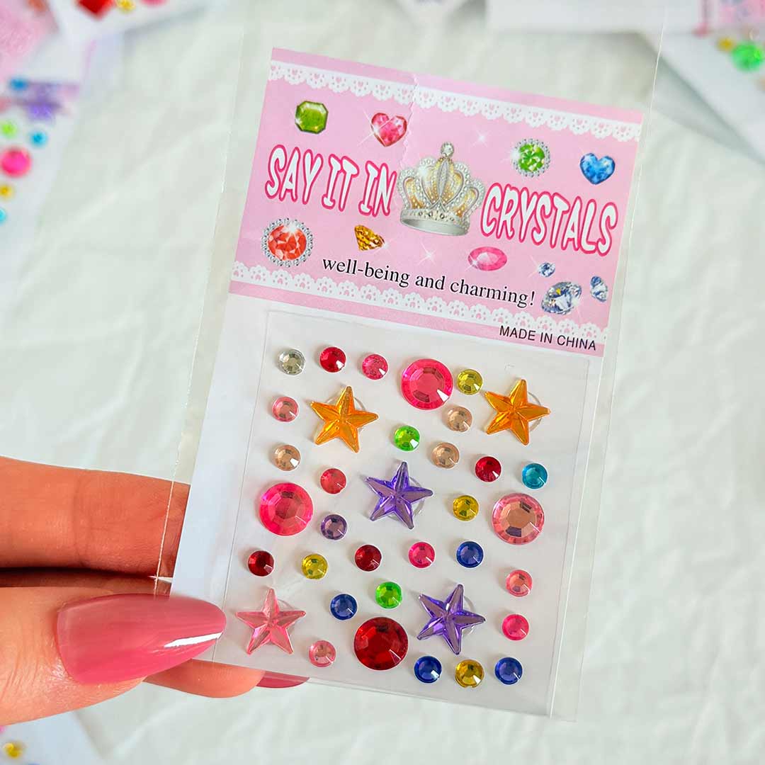 Jewel-sticker-colorful