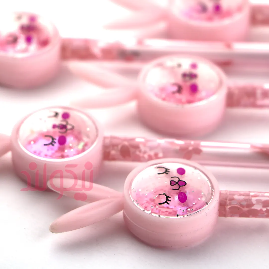 Crystal-Rabbit-pen-Pink