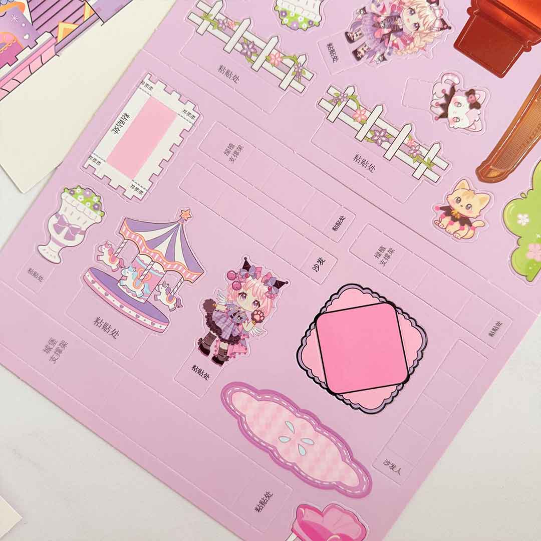 DIY-castle-cute-girl