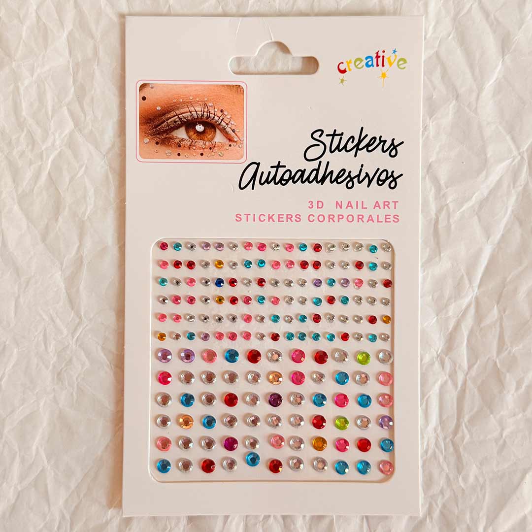 Jewel-sticker-colorful