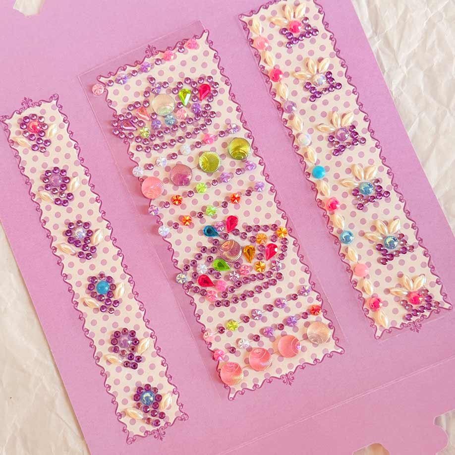 Jewel-sticker-colorful