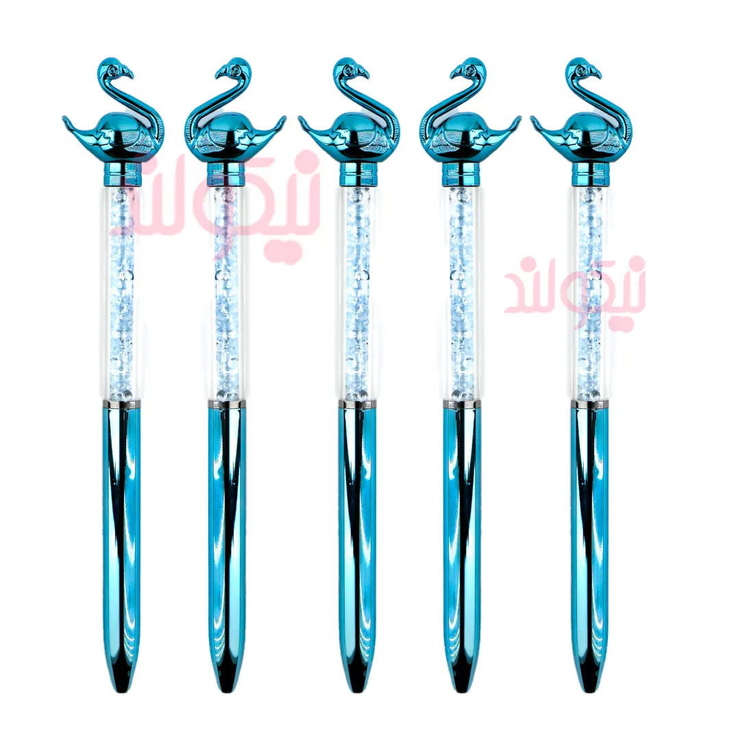 Swan-pen-light-Blue